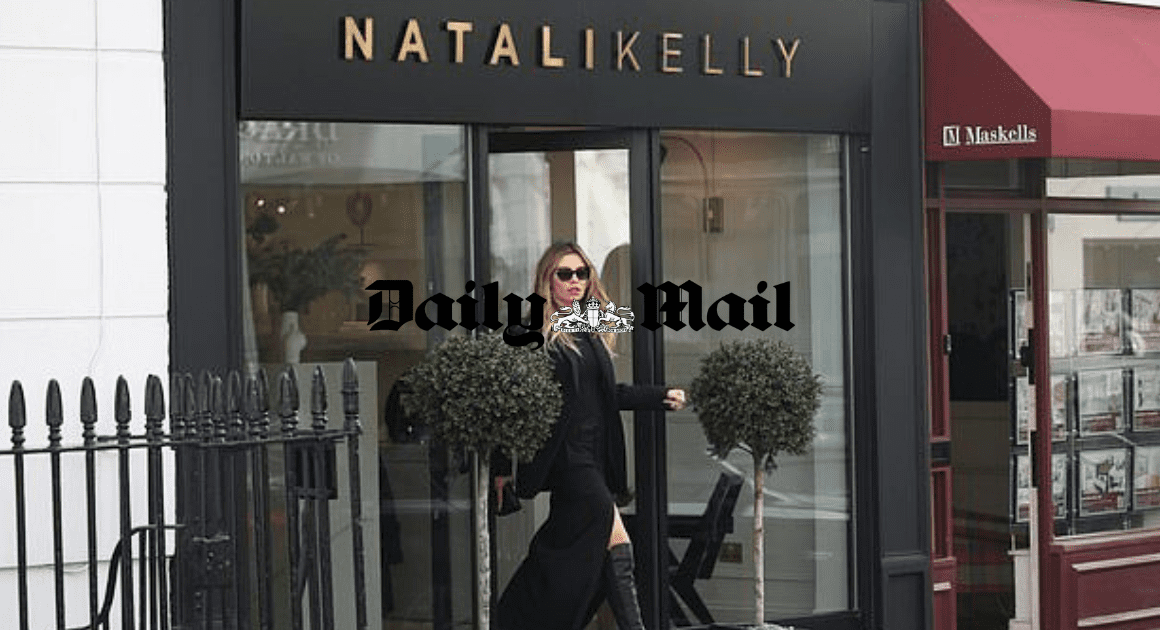Abbey Clancy AT Natali Kelly CLINIC